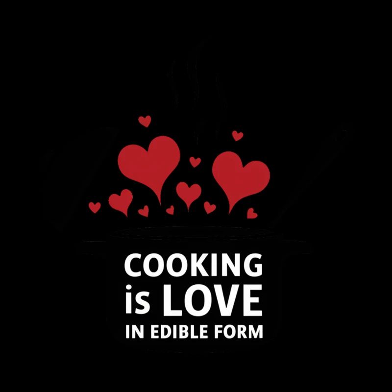 La cuisine, c’est l’amour sous forme comestible.