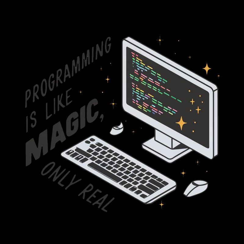 Programming is like magic, only real.