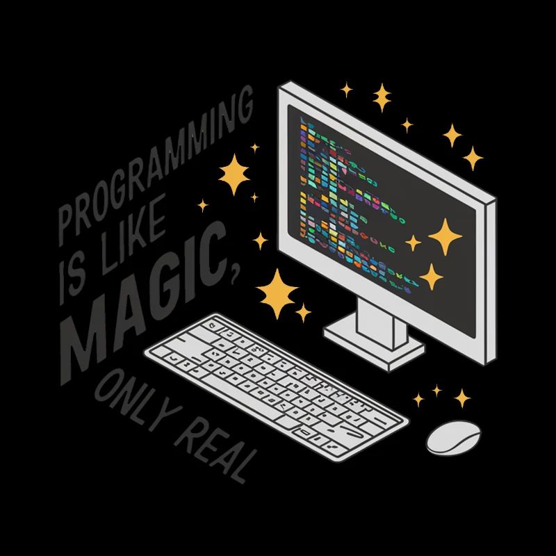Programming is like magic, only real.