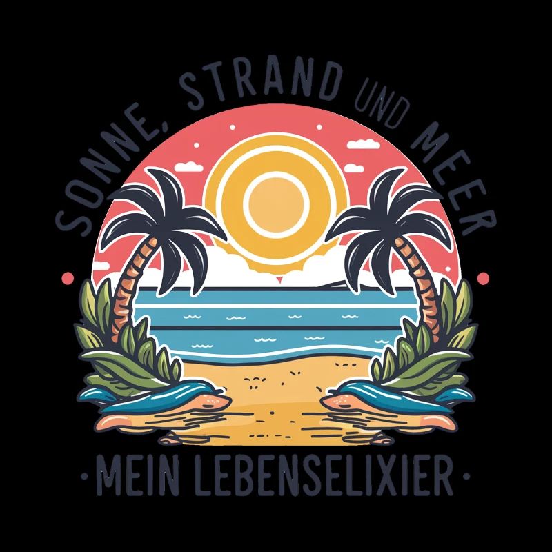 Le soleil, la plage et la mer - mon élixir de vie