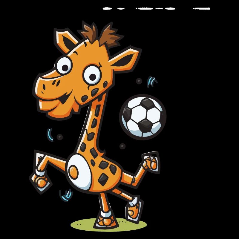 Goal-Scoring Giraffe