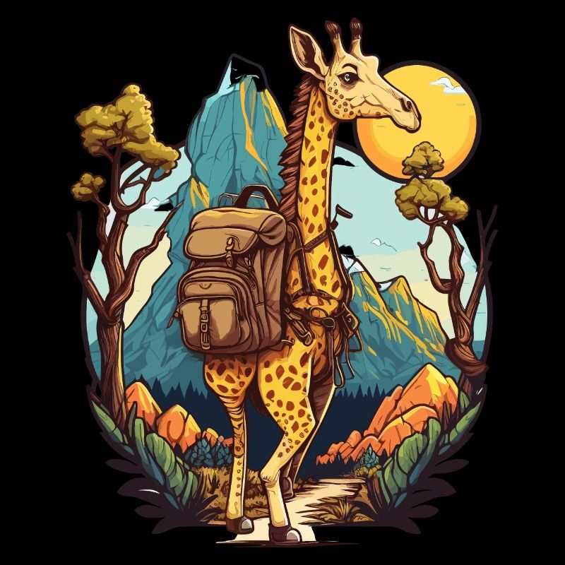Trekker girafe