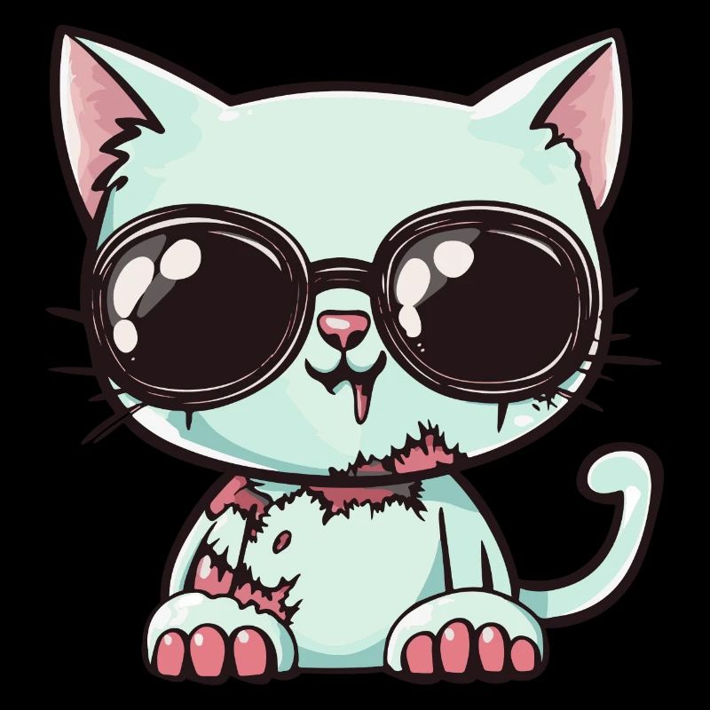 Cat Halloween Cool