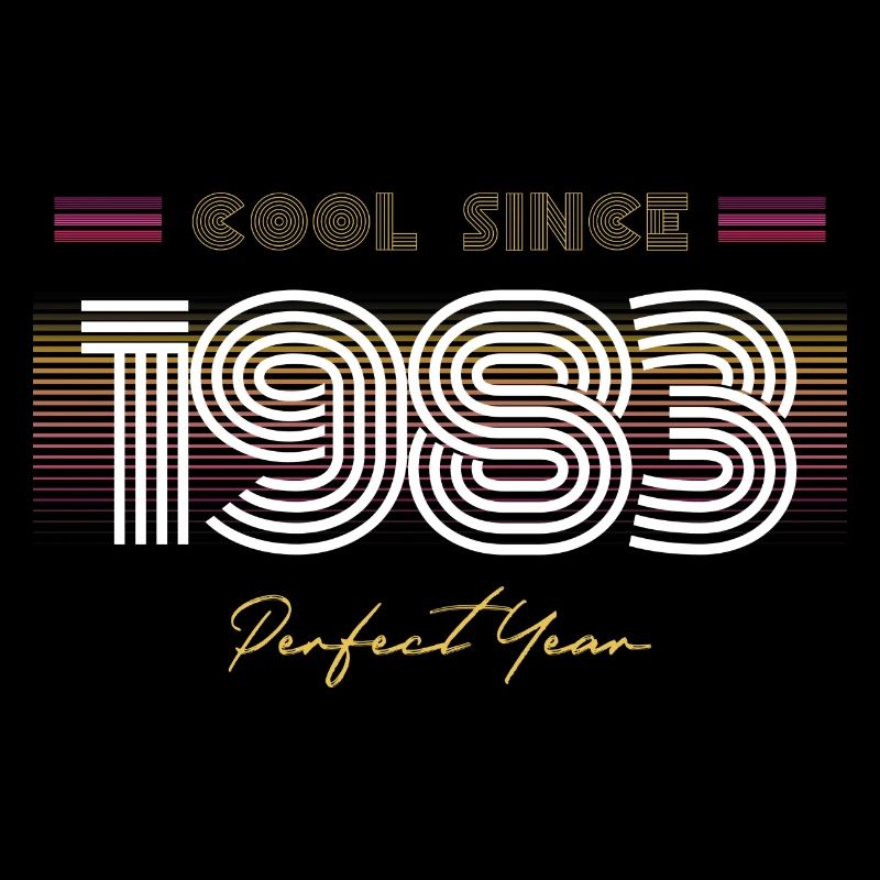 Geburtstag Cool seit 1983