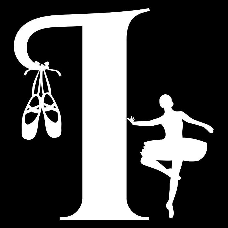 Buchstabe i Ballerina