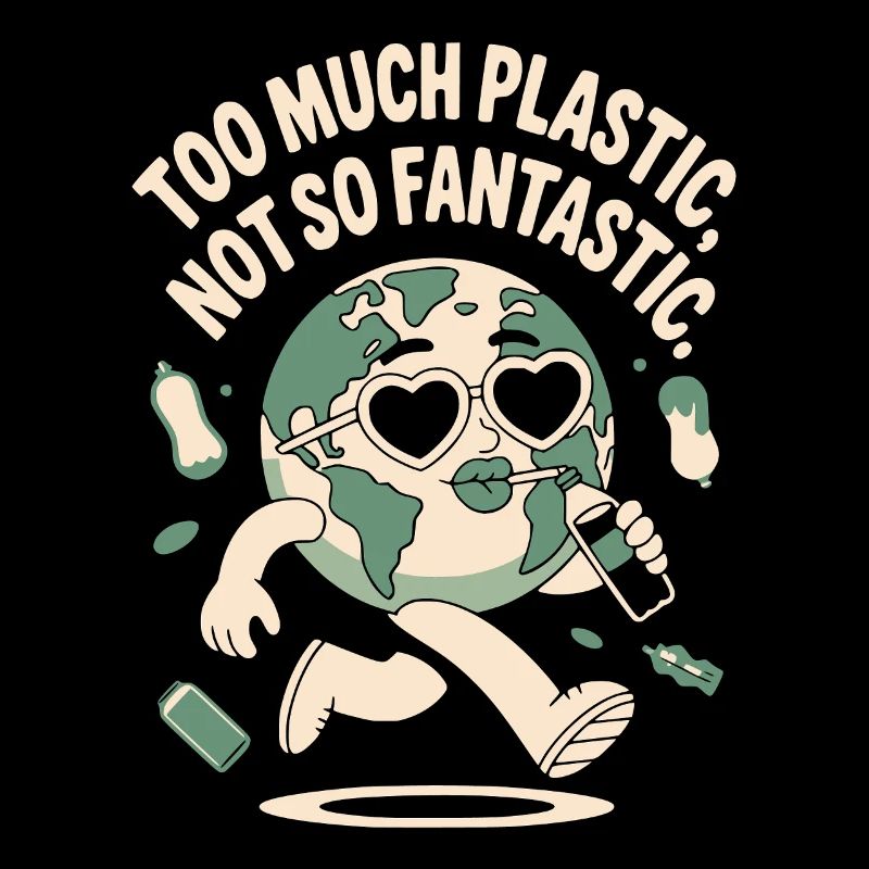Too much plastic in the environment