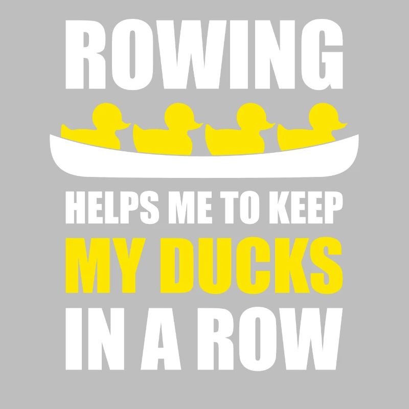 Rowing Rubberducks Funny Rowing
