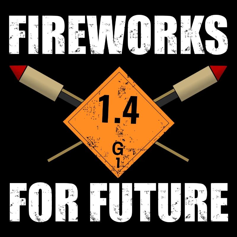 Feu d'artifice pour le Nouvel An Pyro