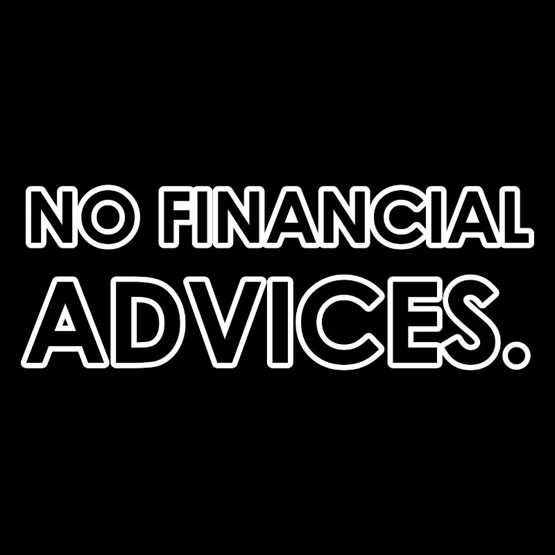 Aucun conseil financier - Disclaimer Spruch