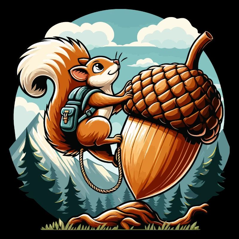 Écureuil d’aventure