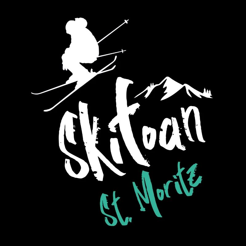 Ski à Saint-Moritz
