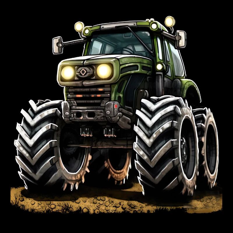 Travail précis et efficace avec les gros tracteurs