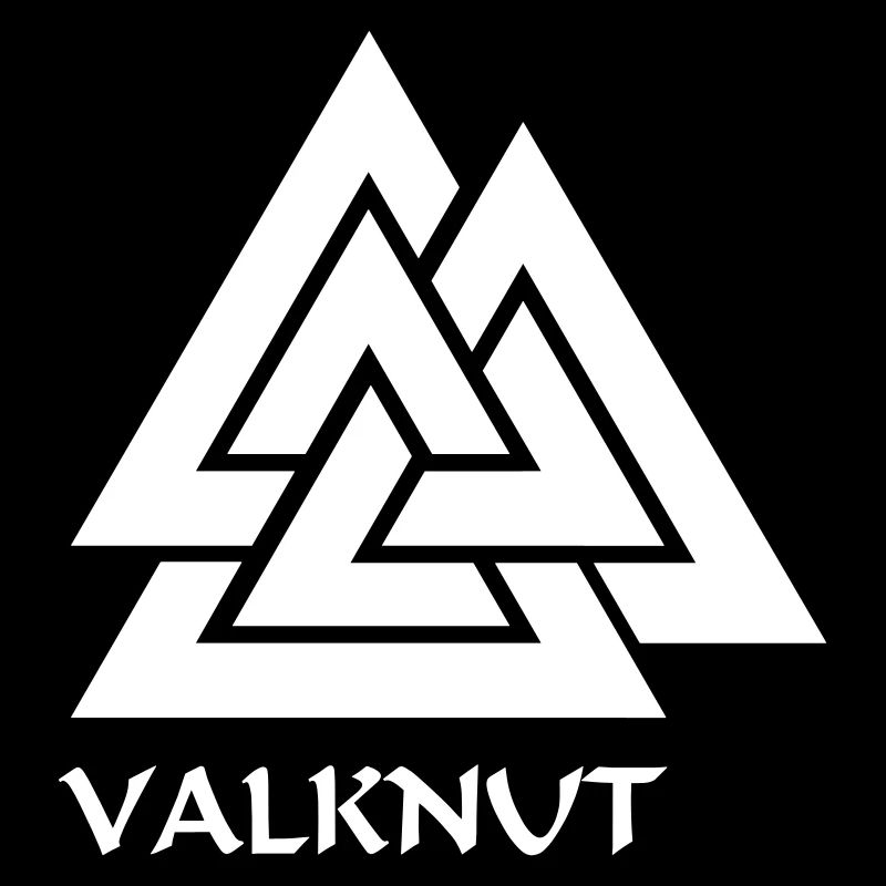 Valknut - knot of the fallen (vector)