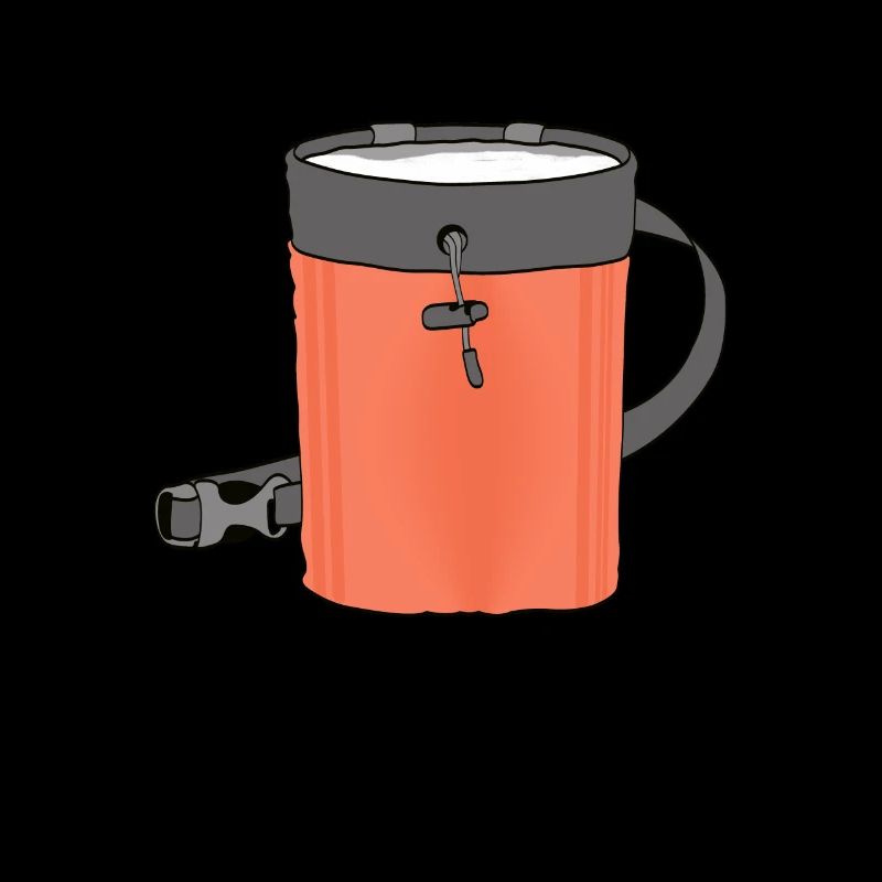 Klettern Kreidetasche Steinklettern Geschenk