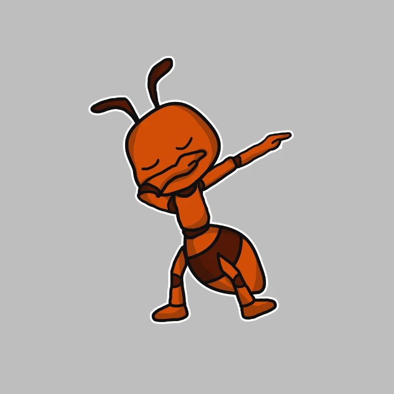 Cadeau de fourmi de dabbing
