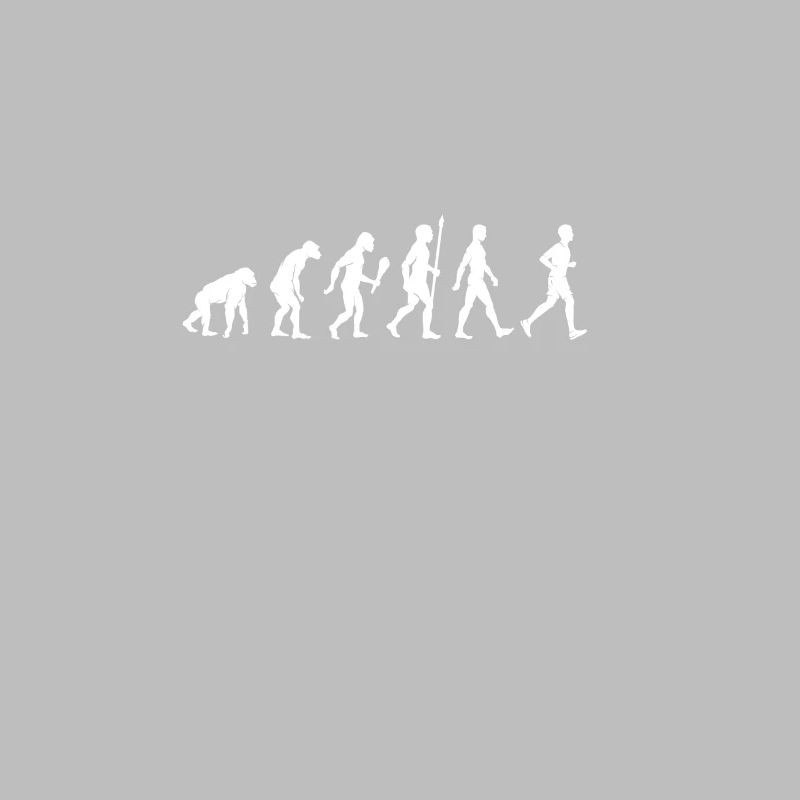 Lustige Jogging Evolution Läufer Geschenkidee