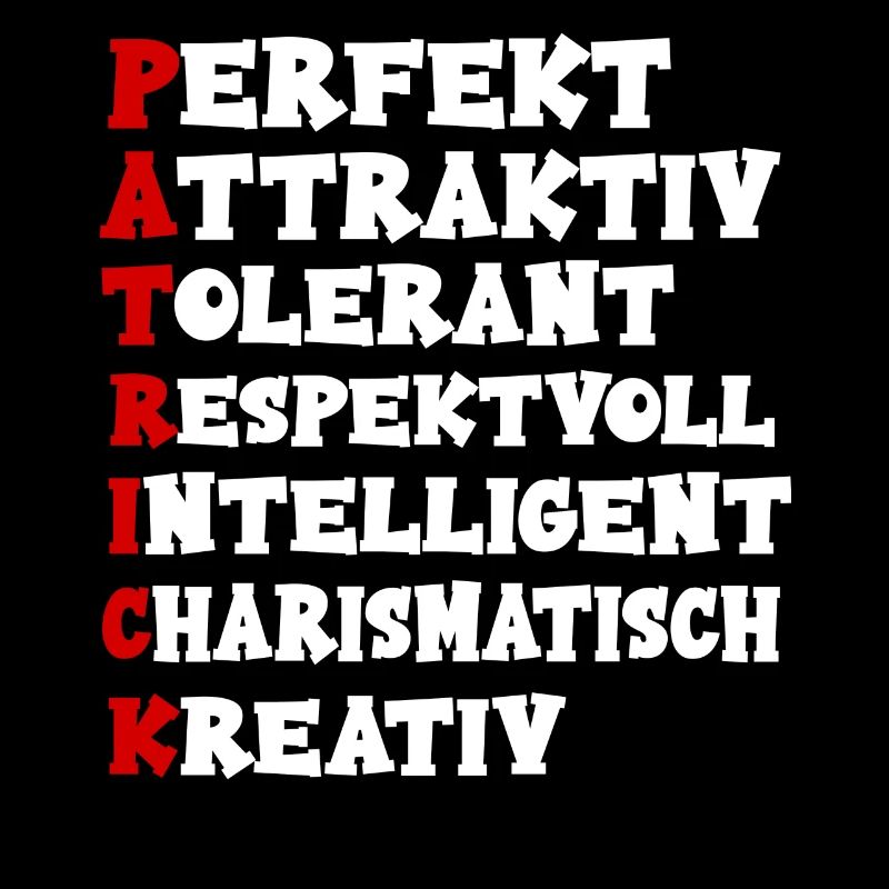 Patrick Vorname Name Namen Geschenk Geschenkidee