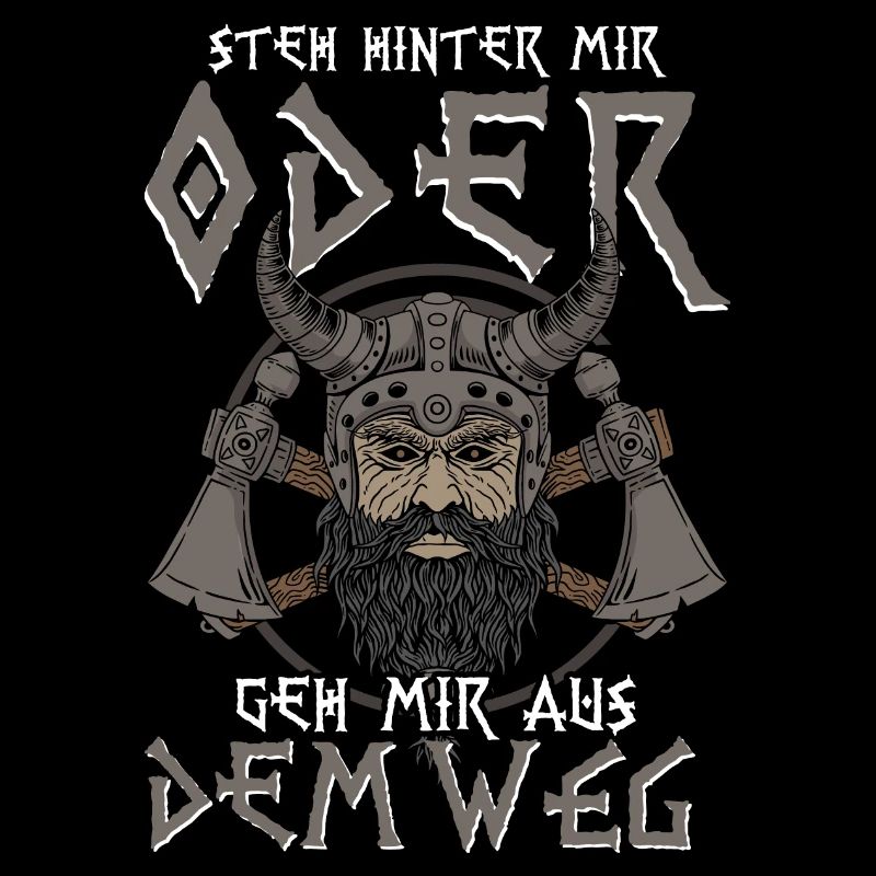 Wikinger Steh Hinter Mir