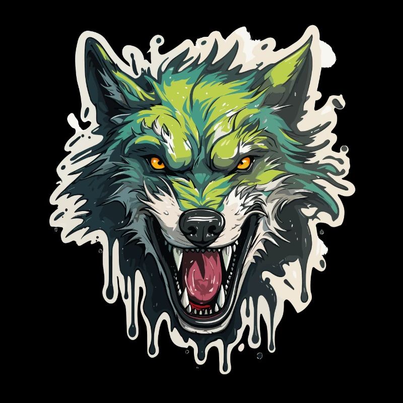 Loup - Illustration