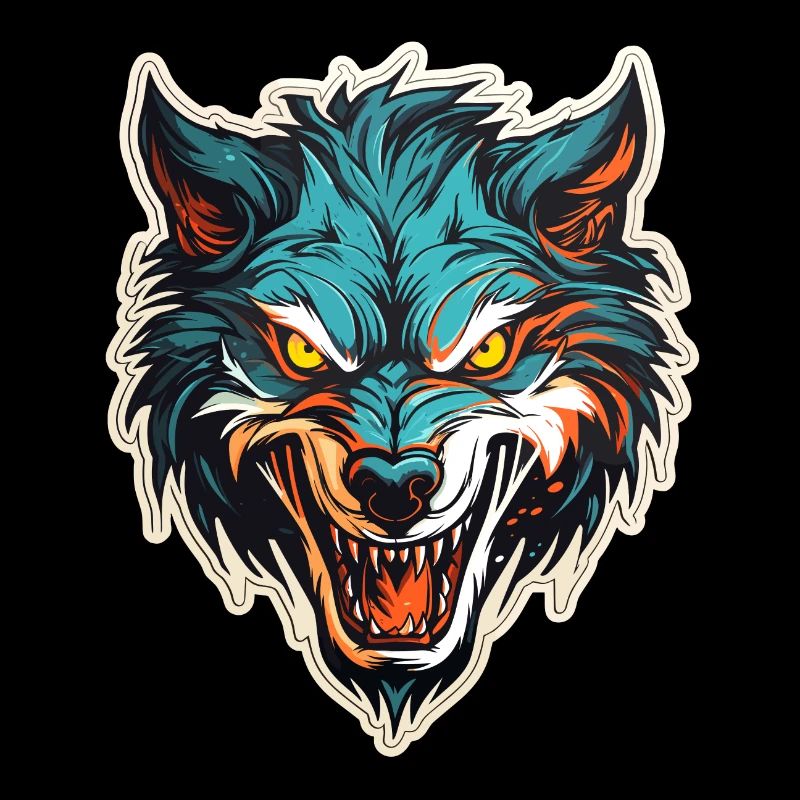 Loup - Illustration