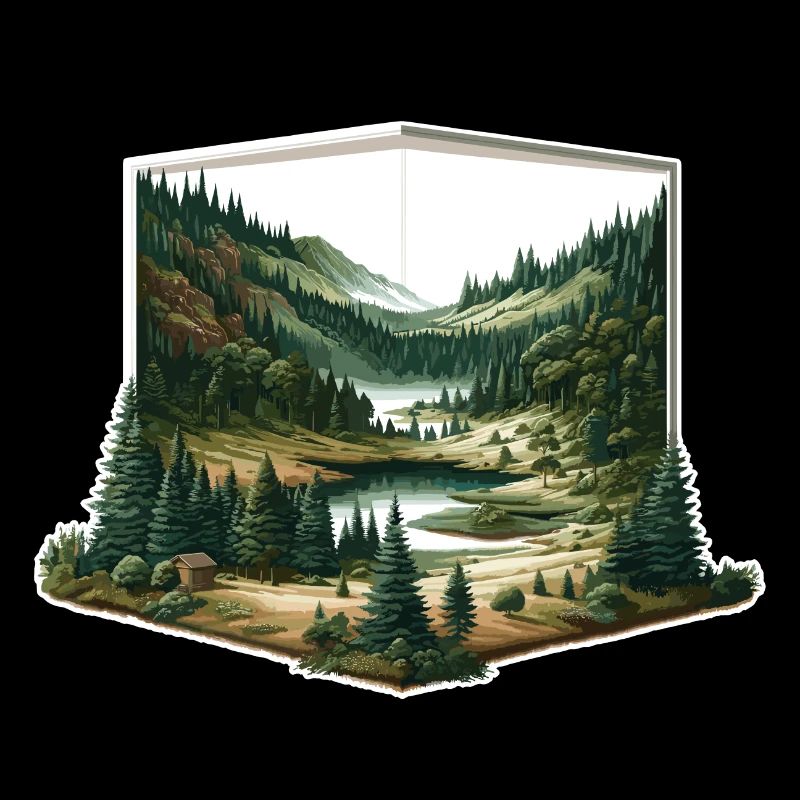 Paysage - Illustration