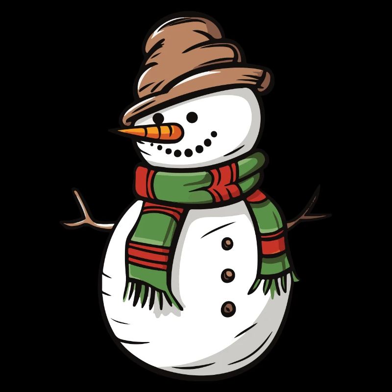 Snowman Winter Snow