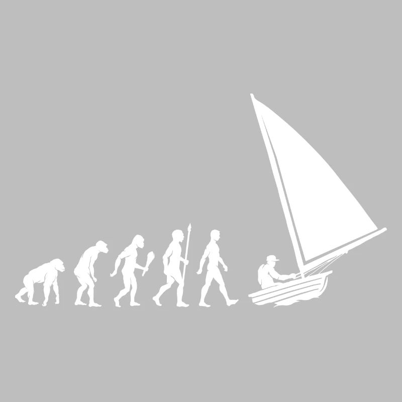 Drôle de voile Evolution Marin idée cadeau
