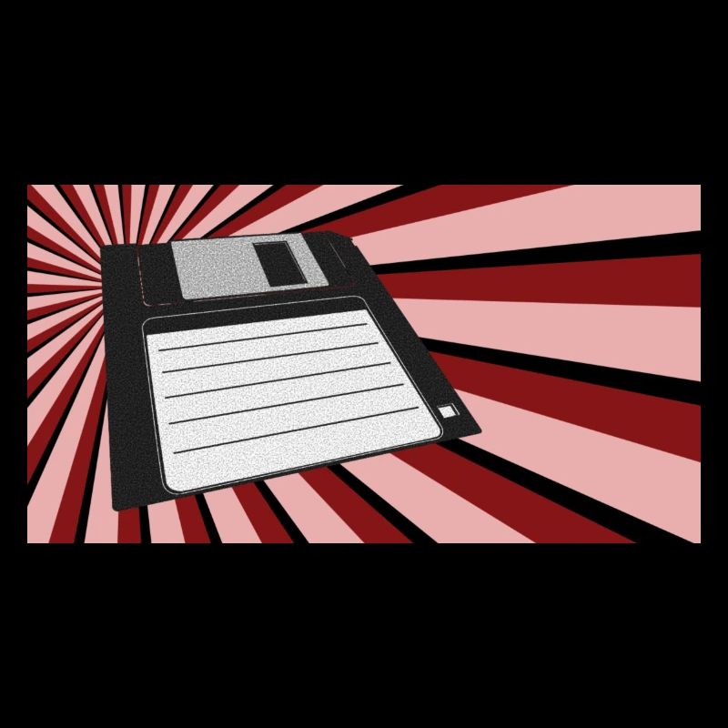 Retro Floppy, Nerd Shirt, Vintage