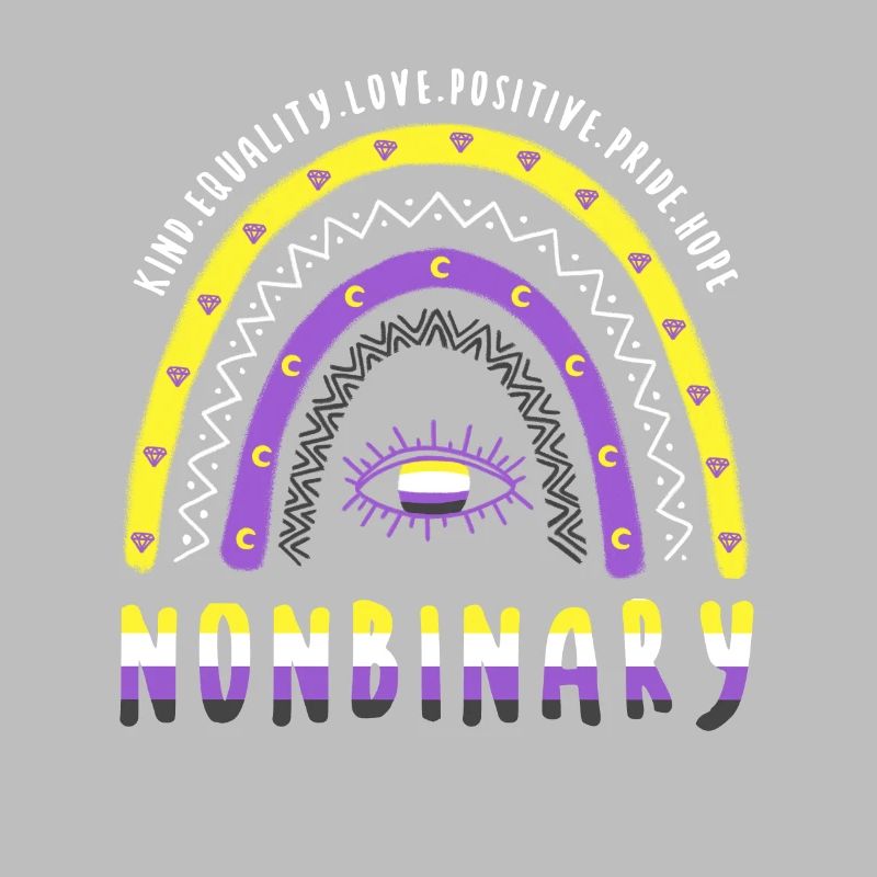 Boho Rainbow Nonbinary