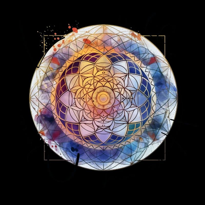 Heilige Geometrie, Blumendes lebens, positive