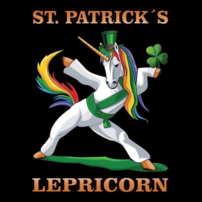 Saint-Patrick Licorne Leprechaun Lepricorn