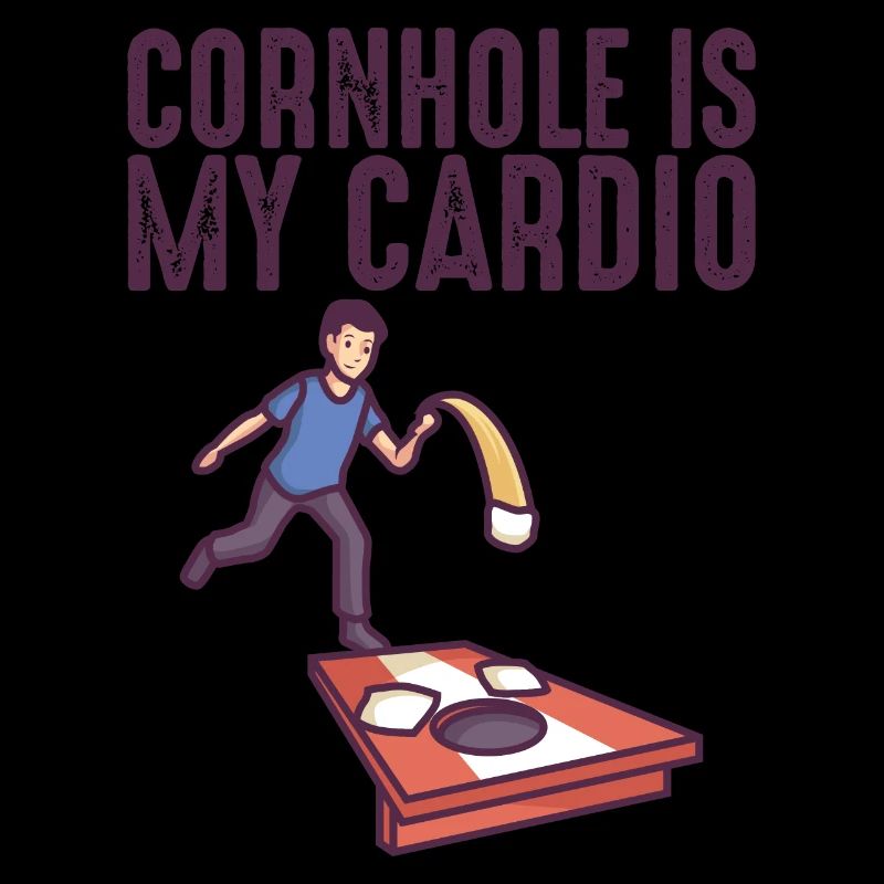 Cornhole est mon cardio cornhole sacs Cornhole