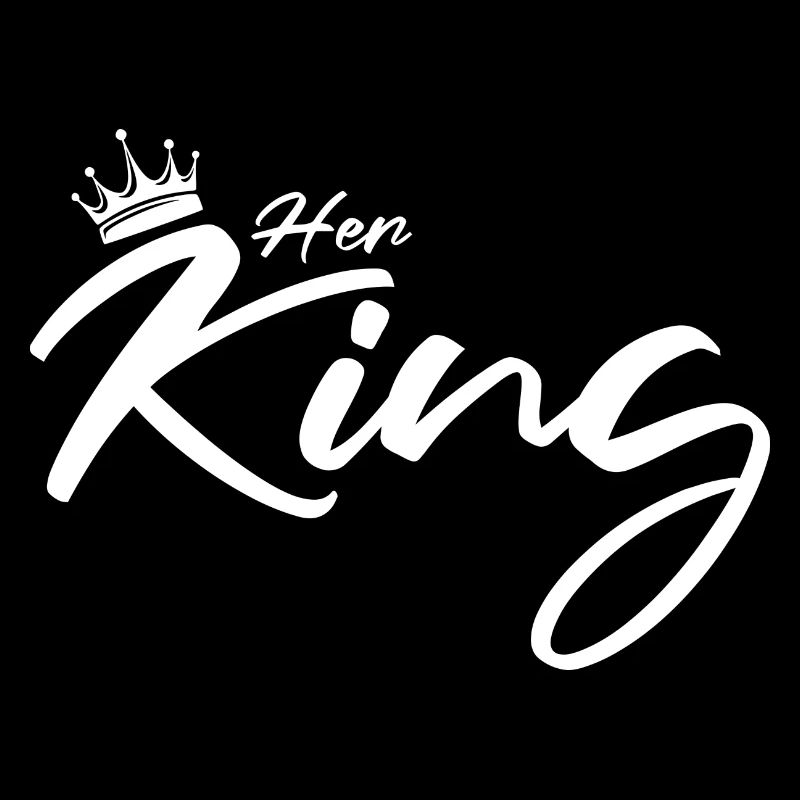 Her King King Queen Pärchenoutfit