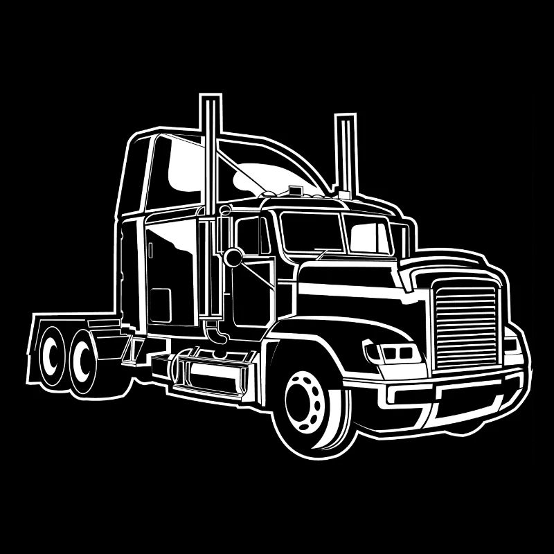 Camion / camion 02_schwarz blanc