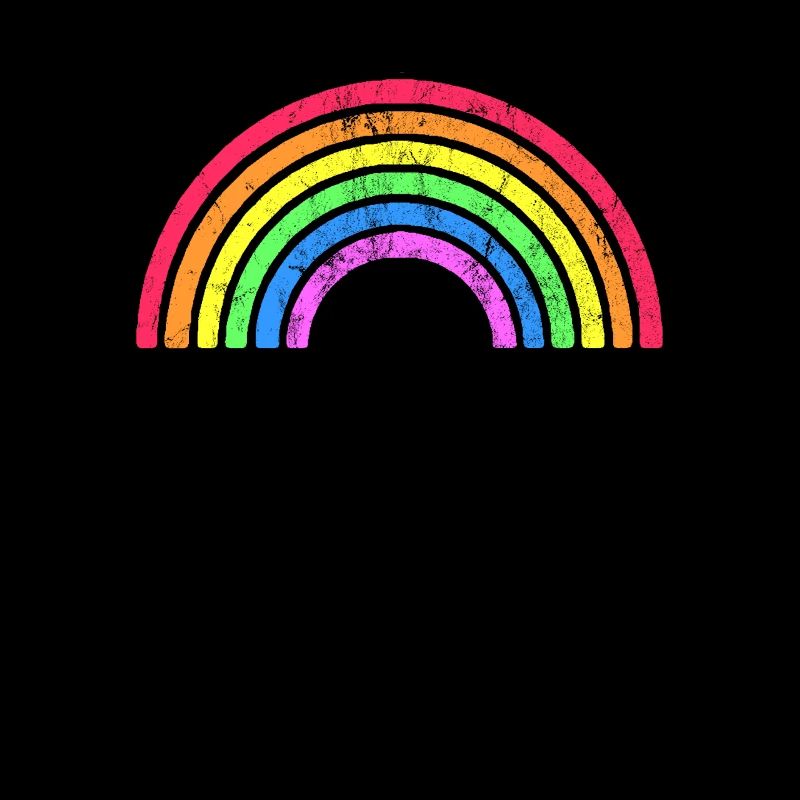 Vintage Rainbow - Regenbogen LGBT CSD