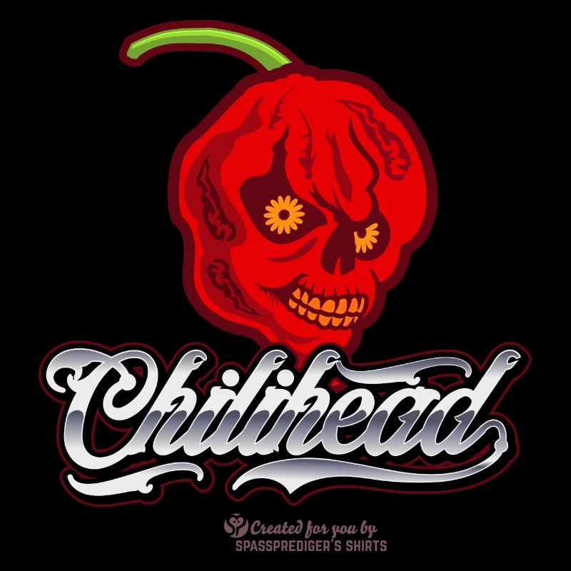 Conception de chili pour de vraies têtes de chili