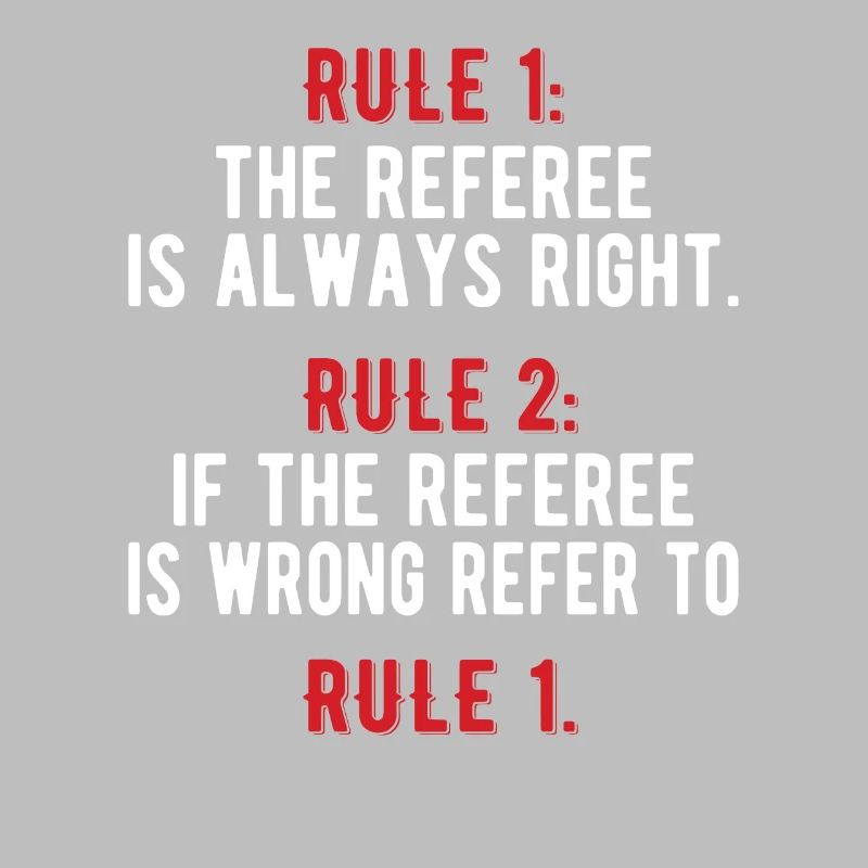 Arbitre Papa Referee Arbitre impartial