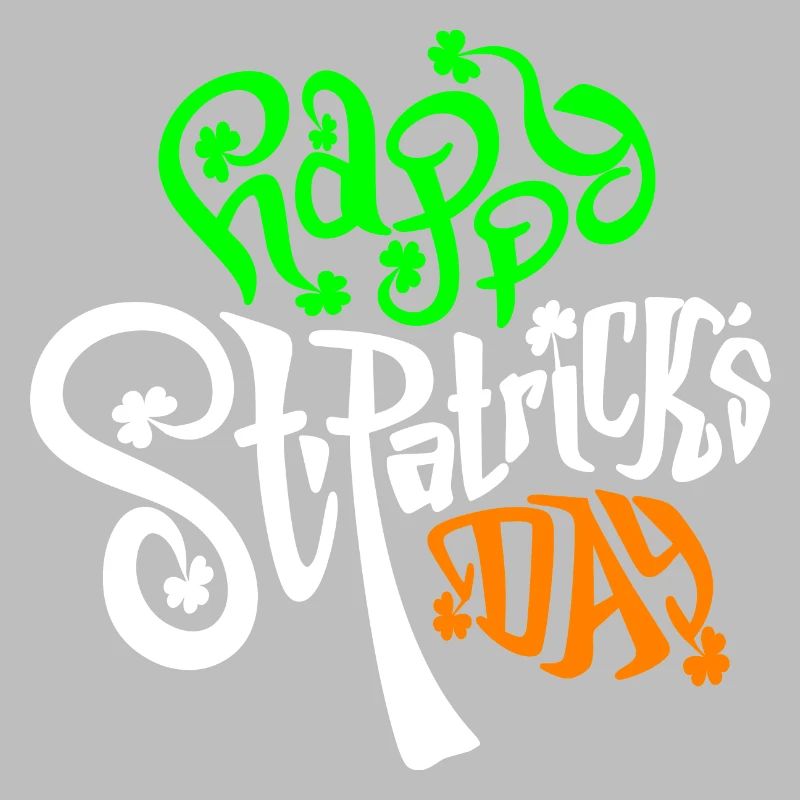 trèfle Saint Patrick design unique Saint Patrick