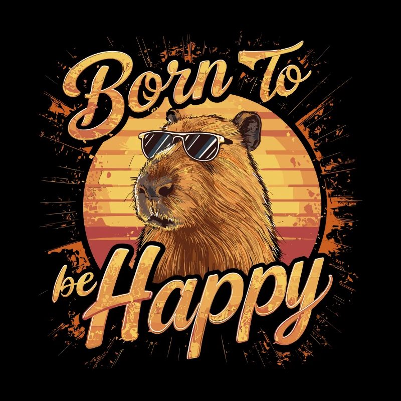 Capybara - Geboren, um glücklich zu sein