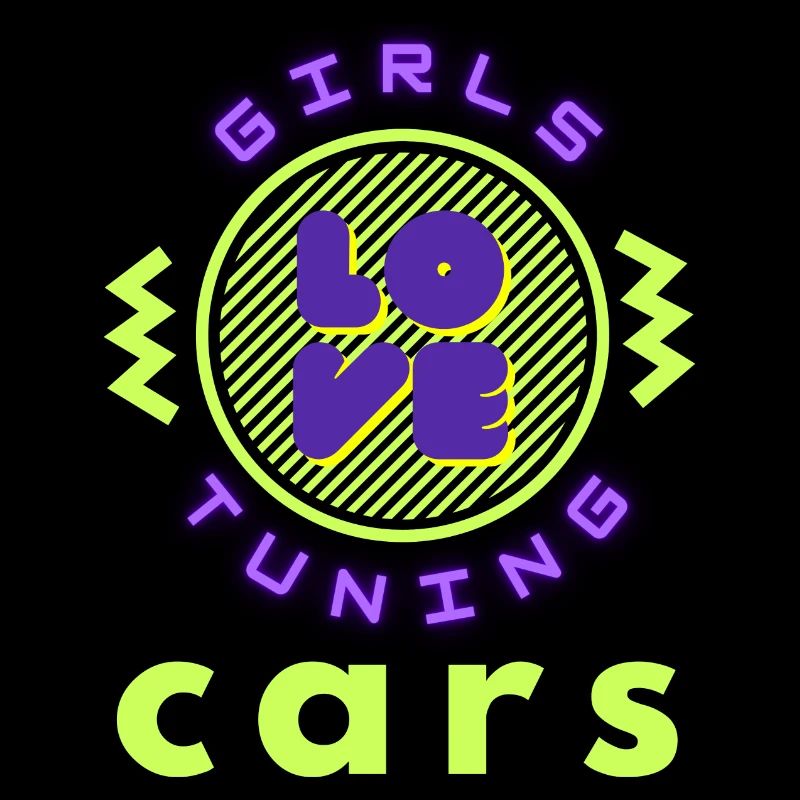 Les filles adorent les voitures de tuning