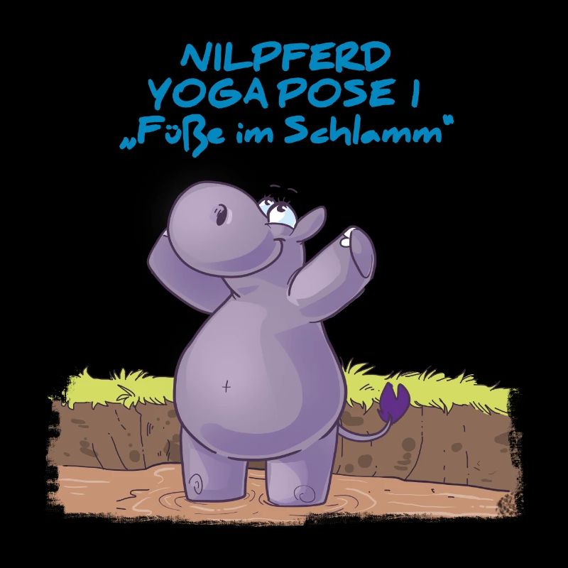 Inge Hippo Yoga Pose 1 « Les pieds dans la boue »