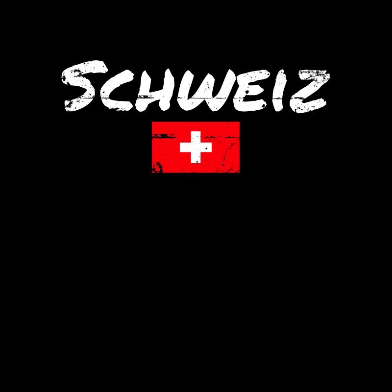 Schweiz Vintage Schweizerische Flagge Schweizer