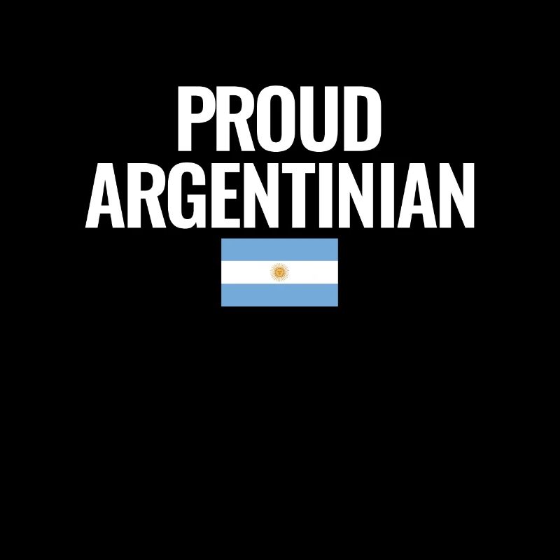 Fier drapeau argentin argentin Argentine