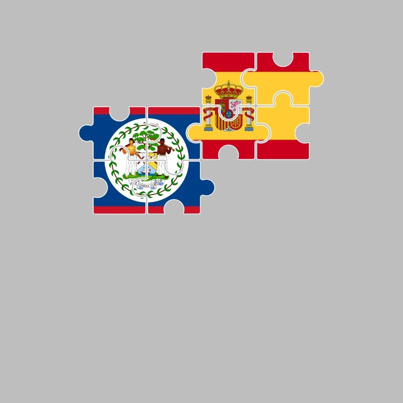 Belize Spanien Flagge Belizer