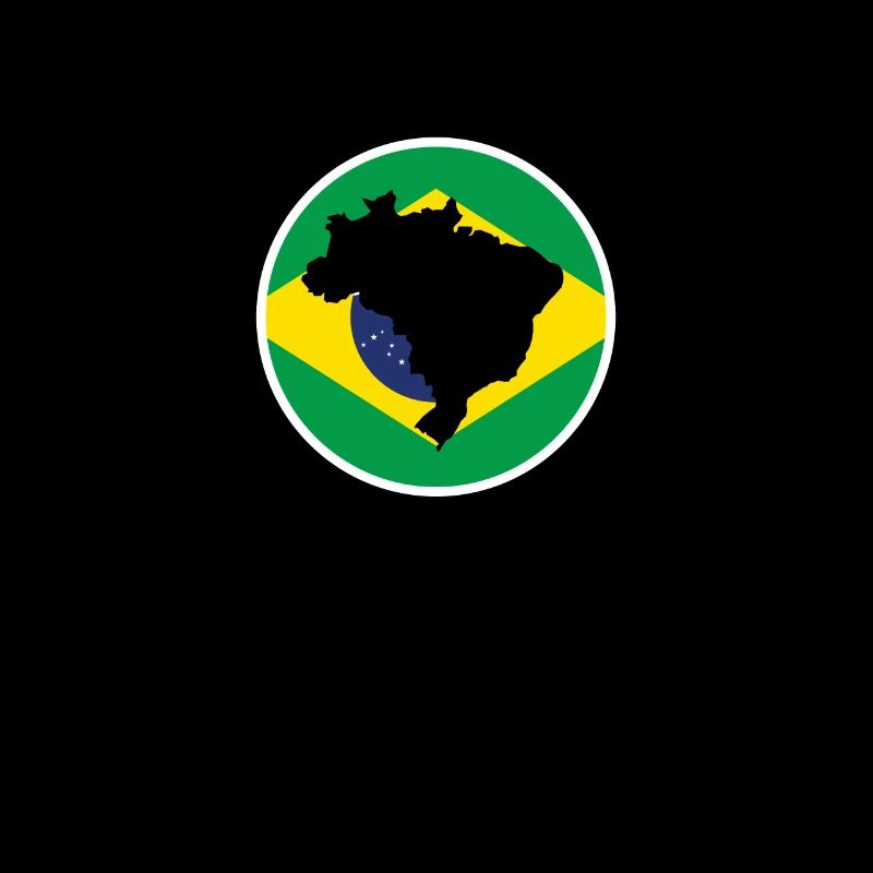 Carte du Brésil Drapeau brésilien