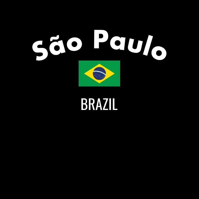 São Paulo Brésil Brésil Drapeau brésilien