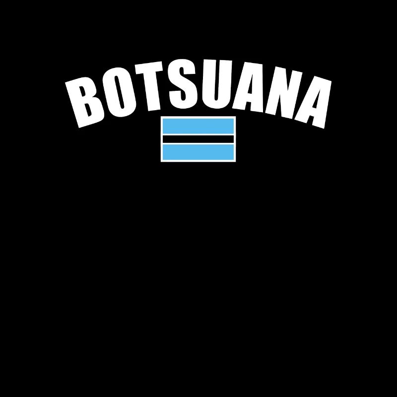 Botsuana Botswana Botsuanische Flagge