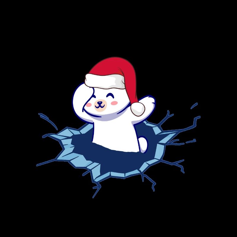 Ice Bath Polar Bear Ice Bath Winter Swimmer Winter Pool