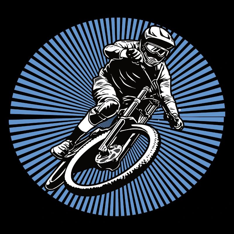Downhill Mountainbiker