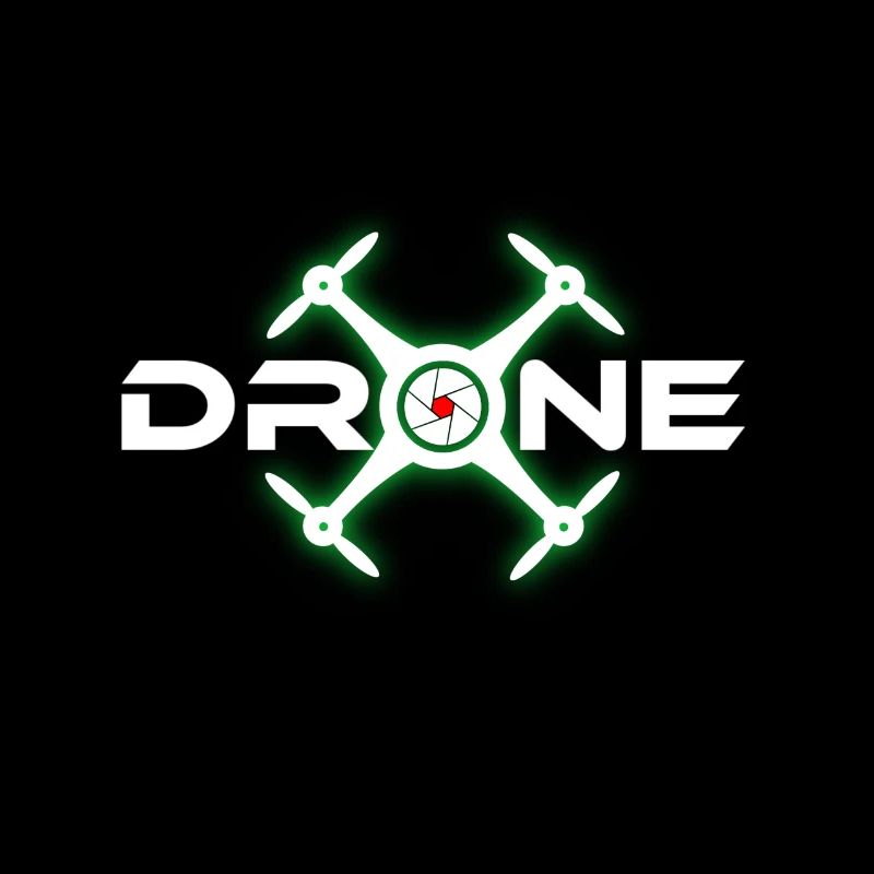 Effet de lueur de pilote de drone